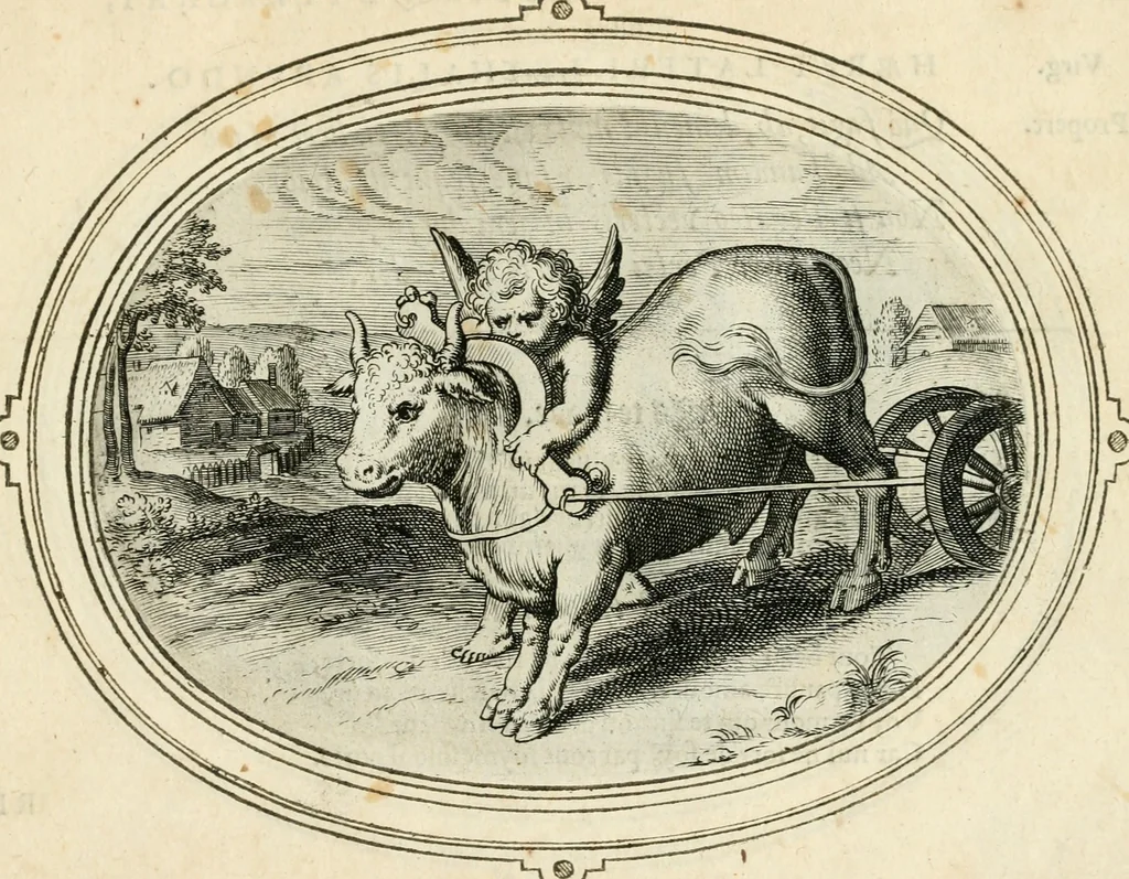 An illustration from Amorum emblemata, figuris aeneis incisa, 1608, leaf 46