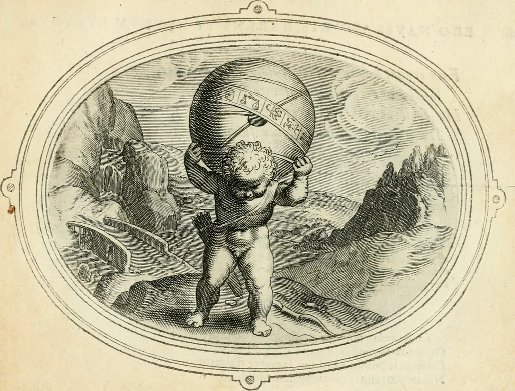 An illustration from Amorum emblemata, figuris aeneis incisa, 1608, leaf 56