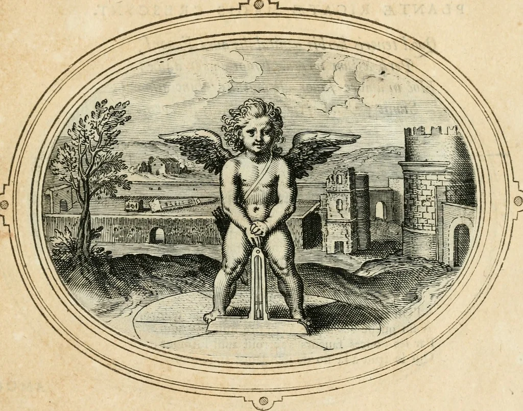 An illustration from Amorum emblemata, figuris aeneis incisa, 1608, leaf 96