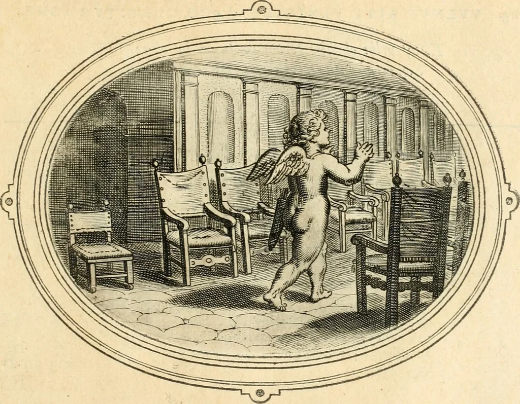 An illustration from Amorum emblemata, figuris aeneis incisa, 1608, leaf 116