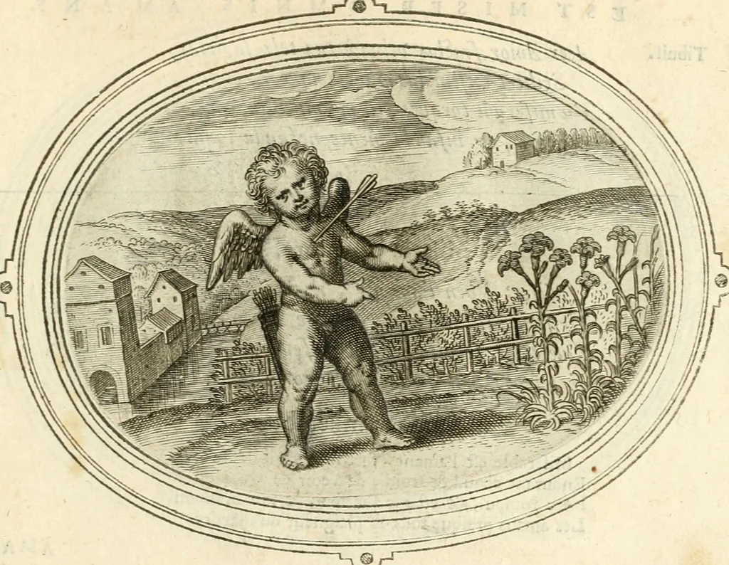 An illustration from Amorum emblemata, figuris aeneis incisa, 1608, leaf 144