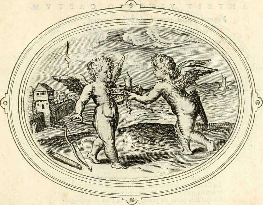 An illustration from Amorum emblemata, figuris aeneis incisa, 1608, leaf 150