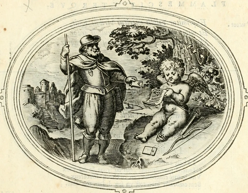 An illustration from Amorum emblemata, figuris aeneis incisa, 1608, leaf 154