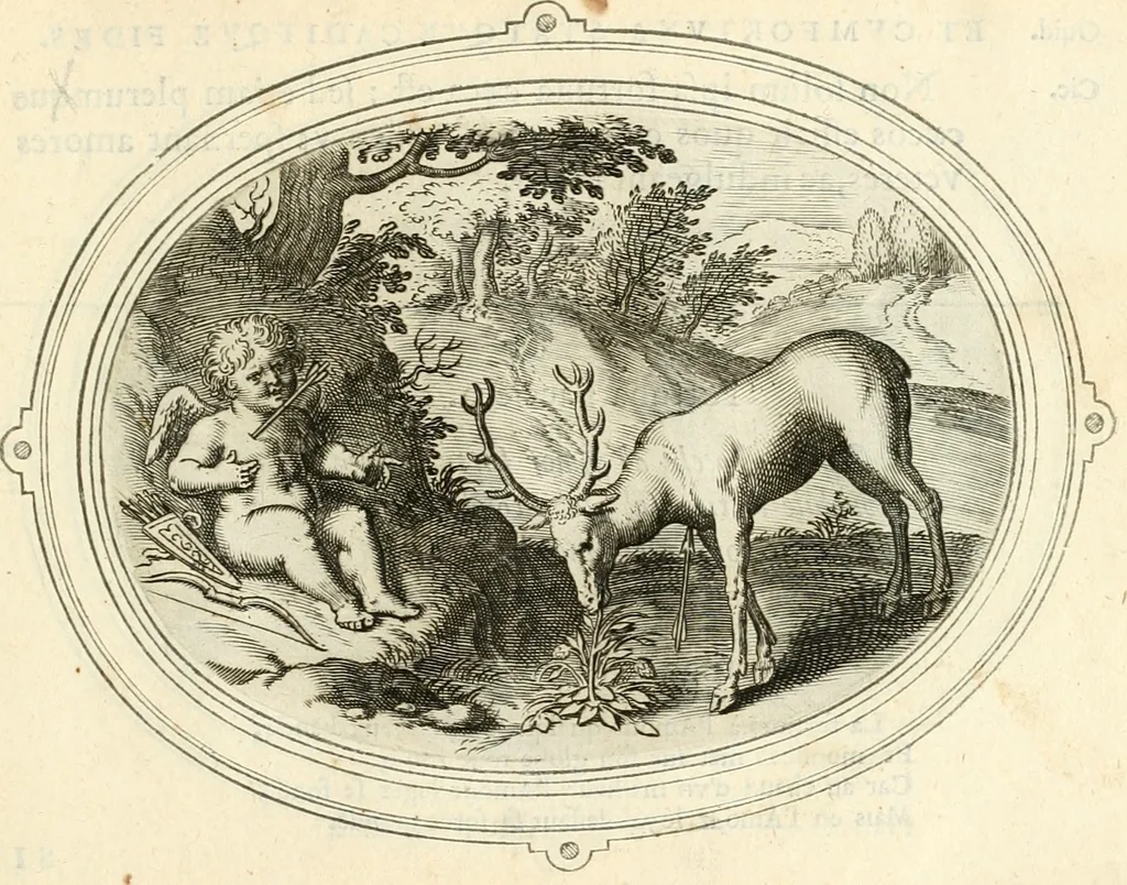An illustration from Amorum emblemata, figuris aeneis incisa, 1608, leaf 176