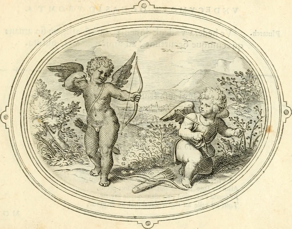 An illustration from Amorum emblemata, figuris aeneis incisa, 1608, leaf 194