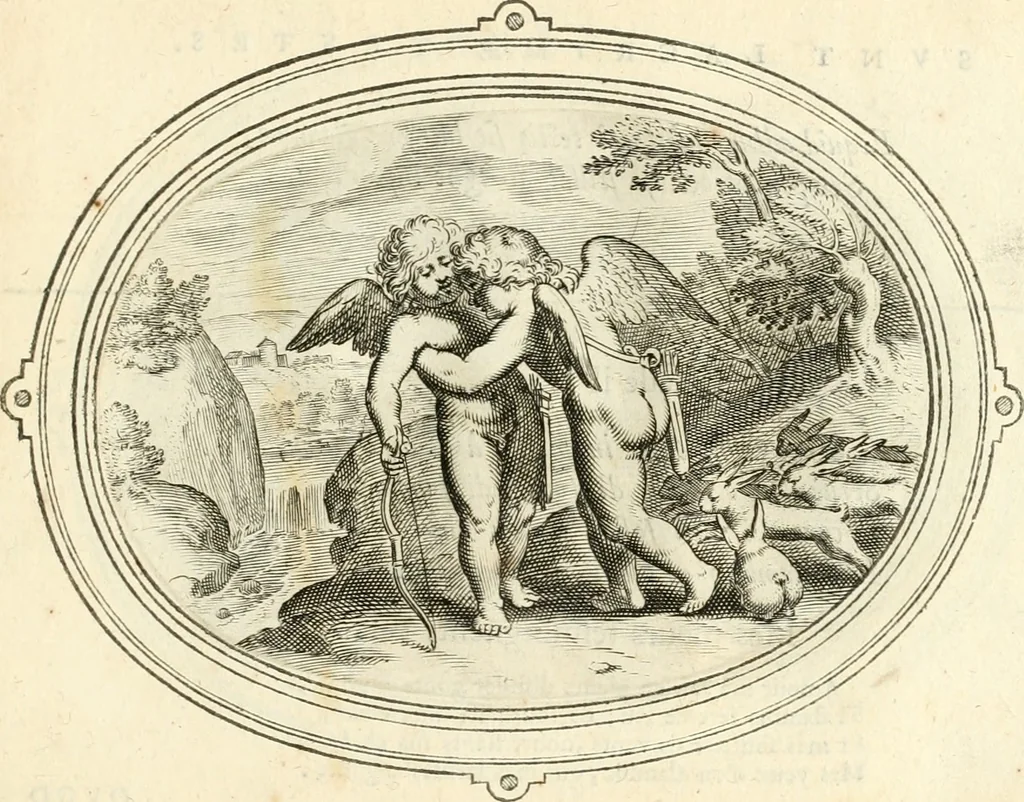 An illustration from Amorum emblemata, figuris aeneis incisa, 1608, leaf 208