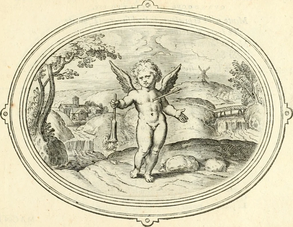An illustration from Amorum emblemata, figuris aeneis incisa, 1608, leaf 212