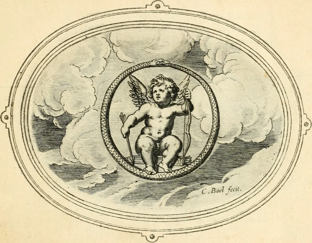 An illustration from Amorum emblemata, figuris aeneis incisa, 1608, leaf 22