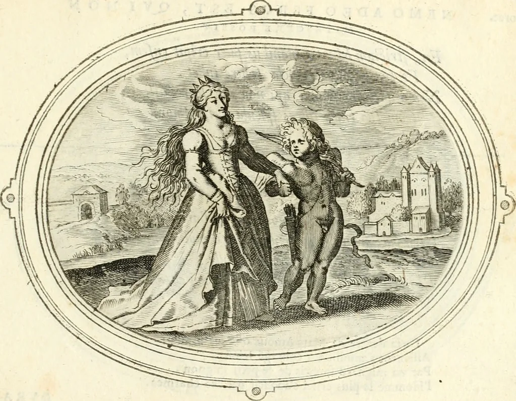 An illustration from Amorum emblemata, figuris aeneis incisa, 1608, leaf 228