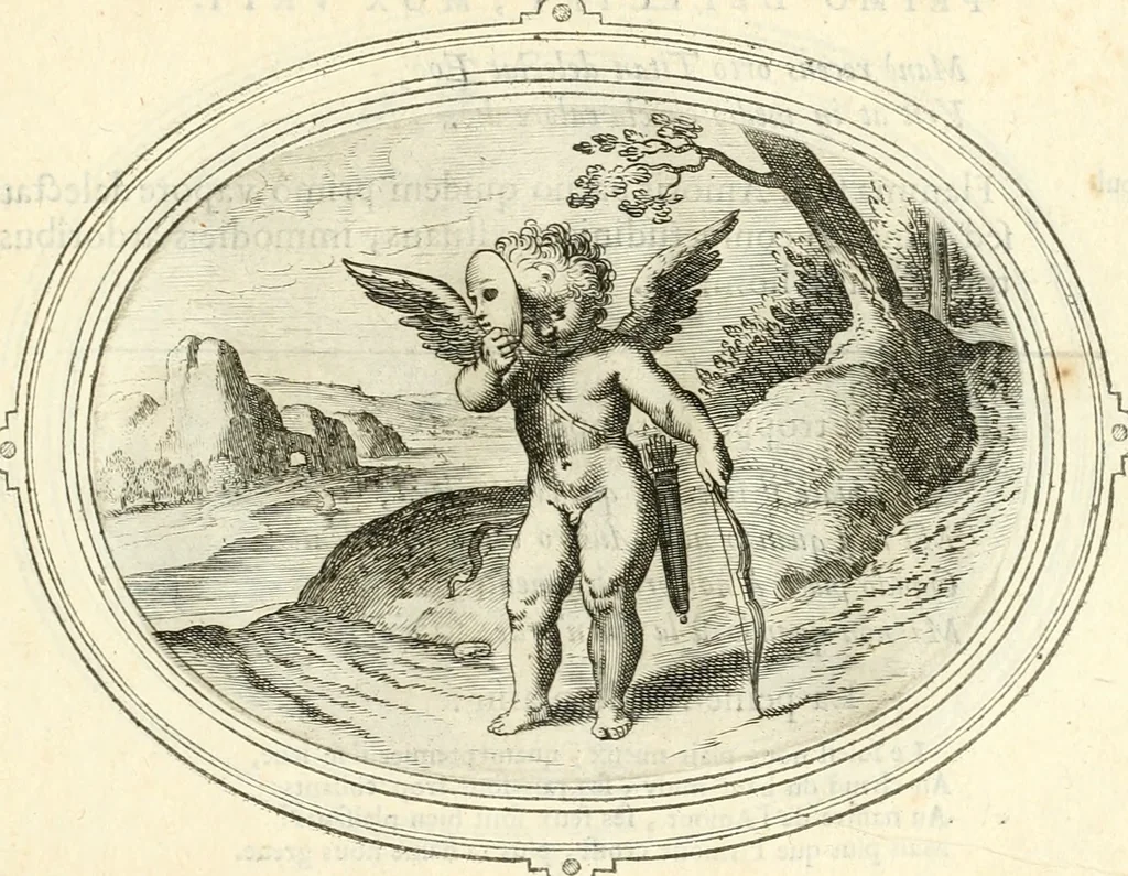 An illustration from Amorum emblemata, figuris aeneis incisa, 1608, leaf 242