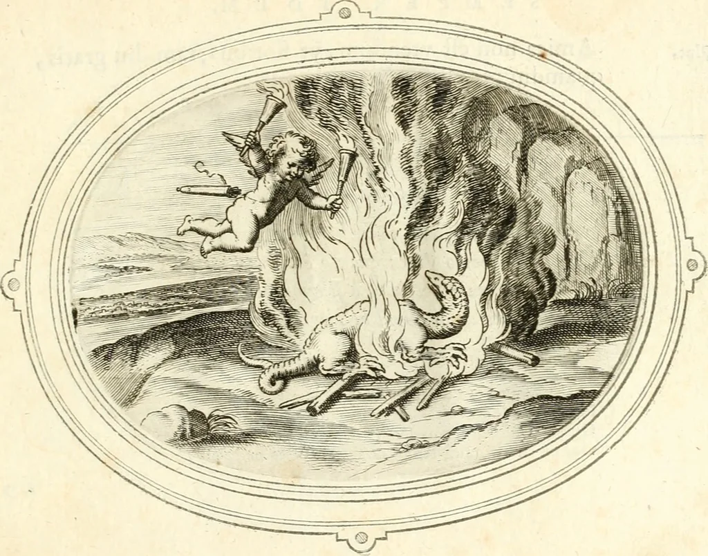 An illustration from Amorum emblemata, figuris aeneis incisa, 1608, leaf 250