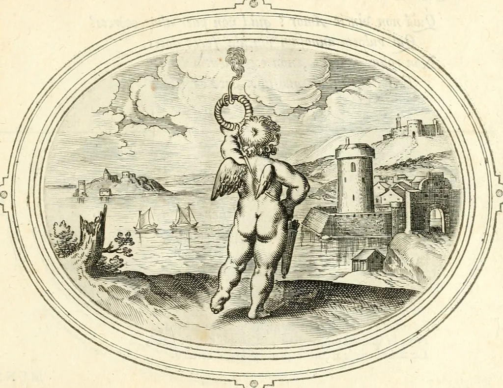 An illustration from Amorum emblemata, figuris aeneis incisa, 1608, leaf 254