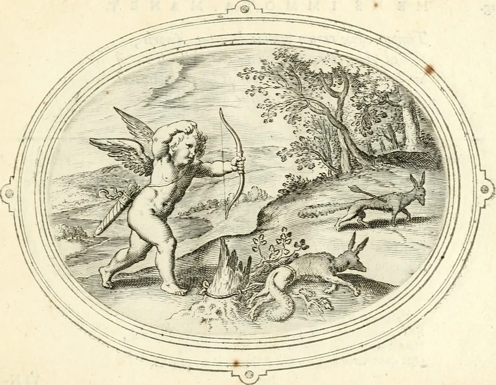 An illustration from Amorum emblemata, figuris aeneis incisa, 1608, leaf 256