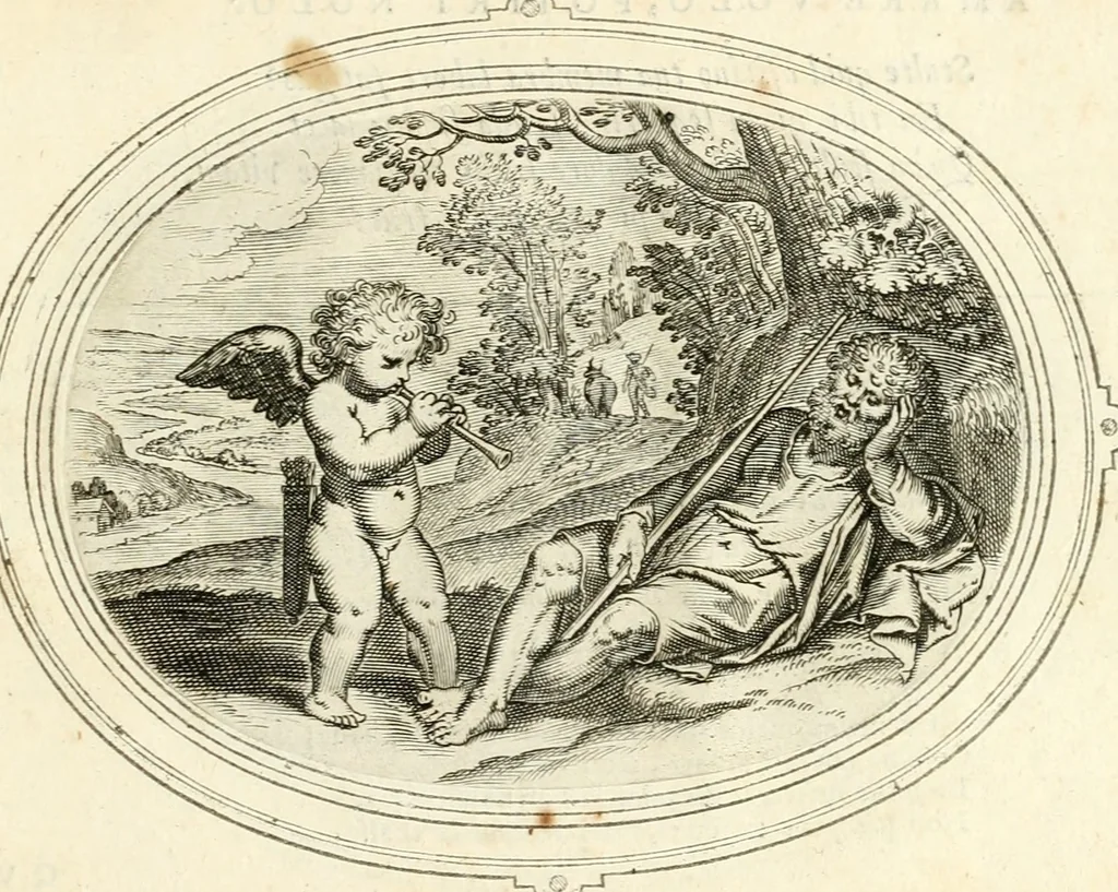 An illustration from Amorum emblemata, figuris aeneis incisa, 1608, leaf 260
