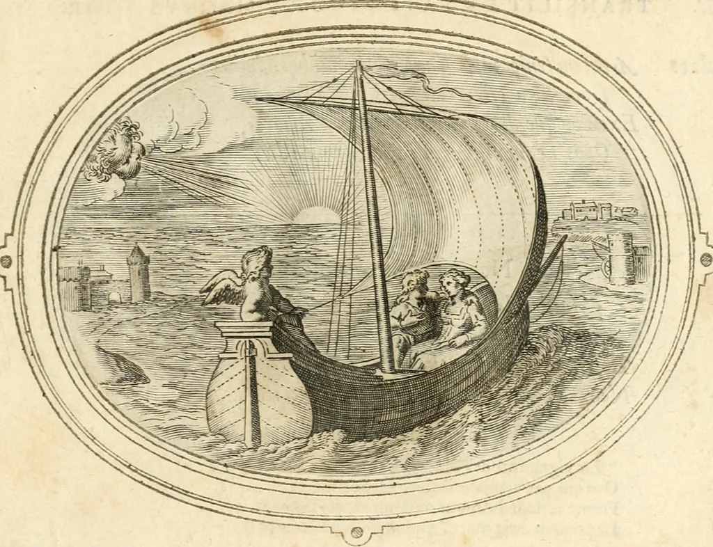 An illustration from Amorum emblemata, figuris aeneis incisa, 1608, leaf 264