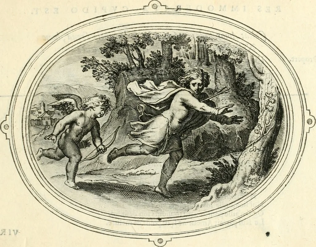 An illustration from Amorum emblemata, figuris aeneis incisa, 1608, leaf 50