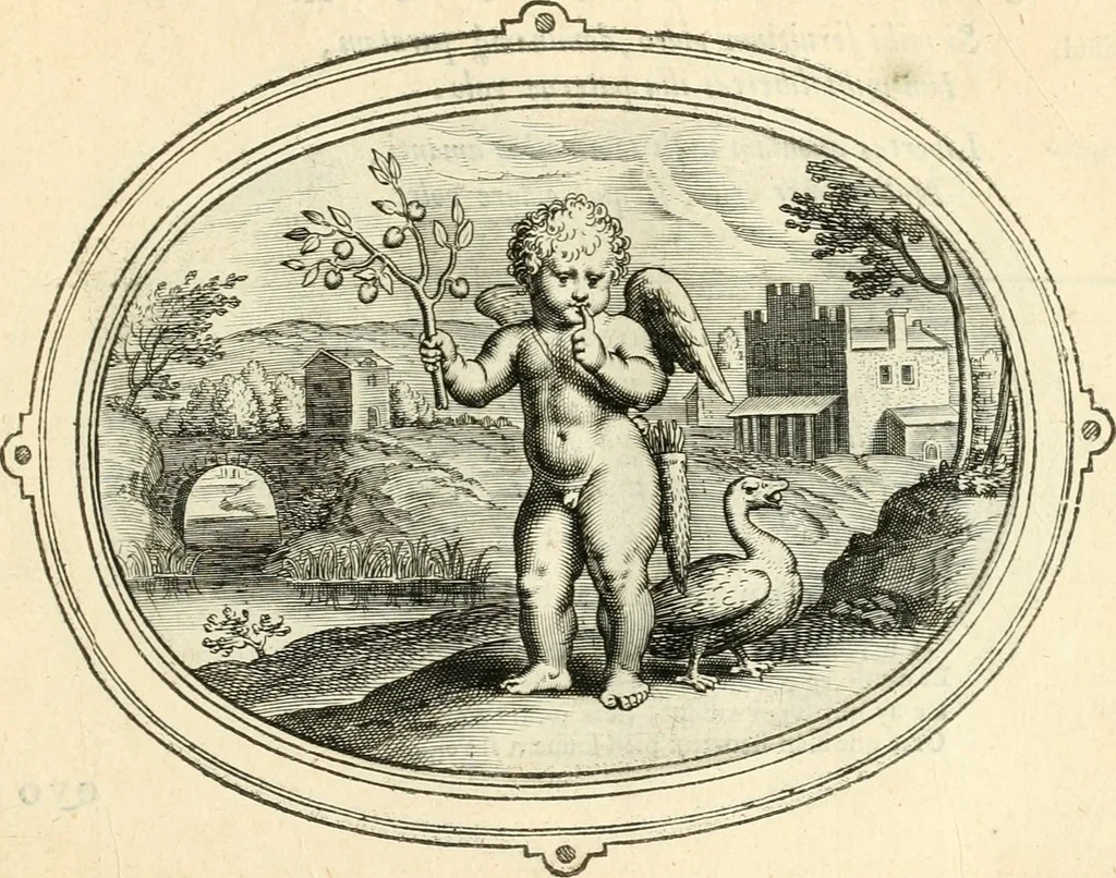 An illustration from Amorum emblemata, figuris aeneis incisa, 1608, leaf 92