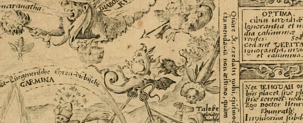 An illustration from Amphitheatrvm sapientiae aeternae : solius verae, christiano-kabalisticvm, divino-magicvm, nec non physico-chymicvm, tertrivnvm, catholicon, 1609, leaf 12