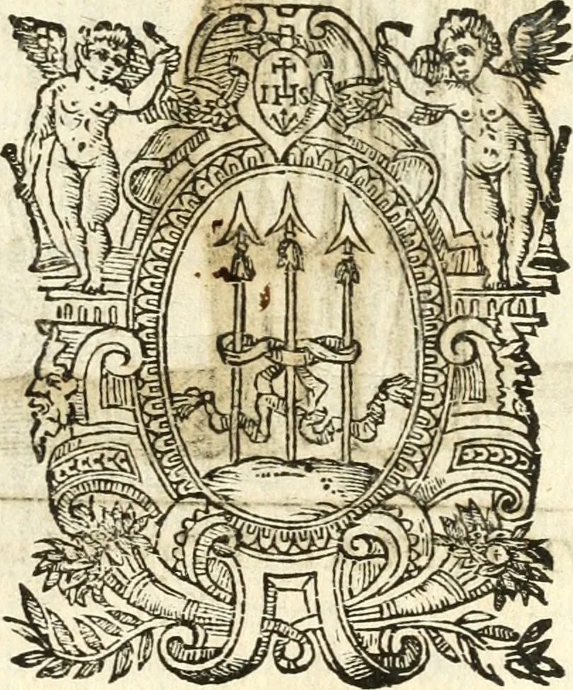 An illustration from Ampla et diligente relatione de gli honori fatti al cuore di San Carlo : per lettera scritta all'illustrissimo sig. conte Carlo Borromeo, nipote del santo, 1614, leaf 4
