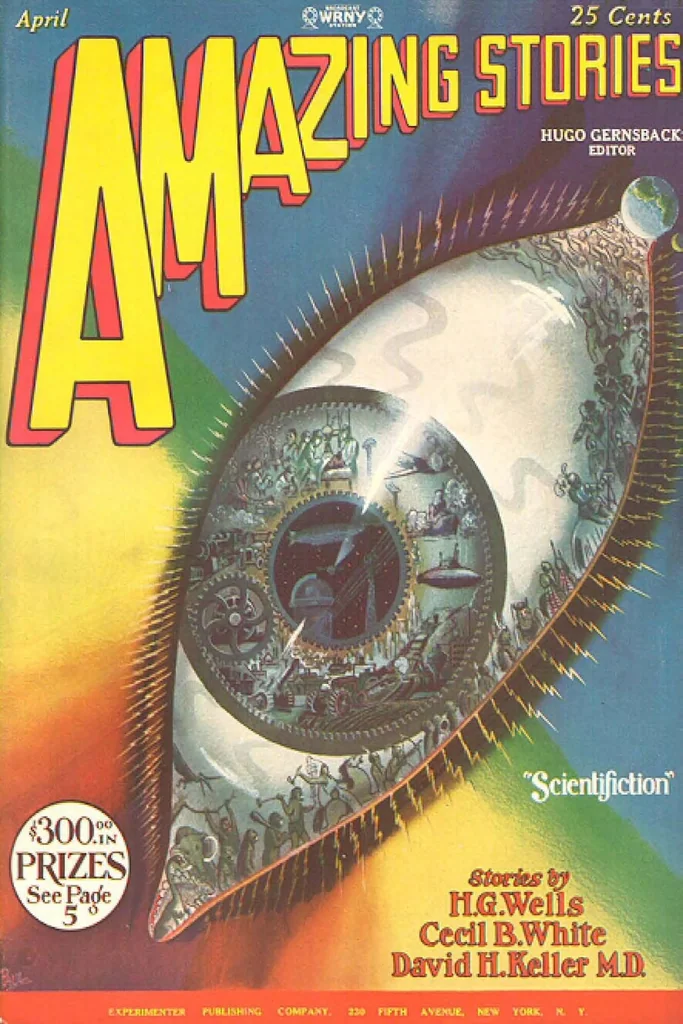 An illustration from Amazing Stories, Apr 1928, 1928, leaf 0