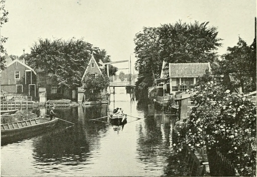 An illustration from Amsterdam et Harlem, 1913, leaf 113