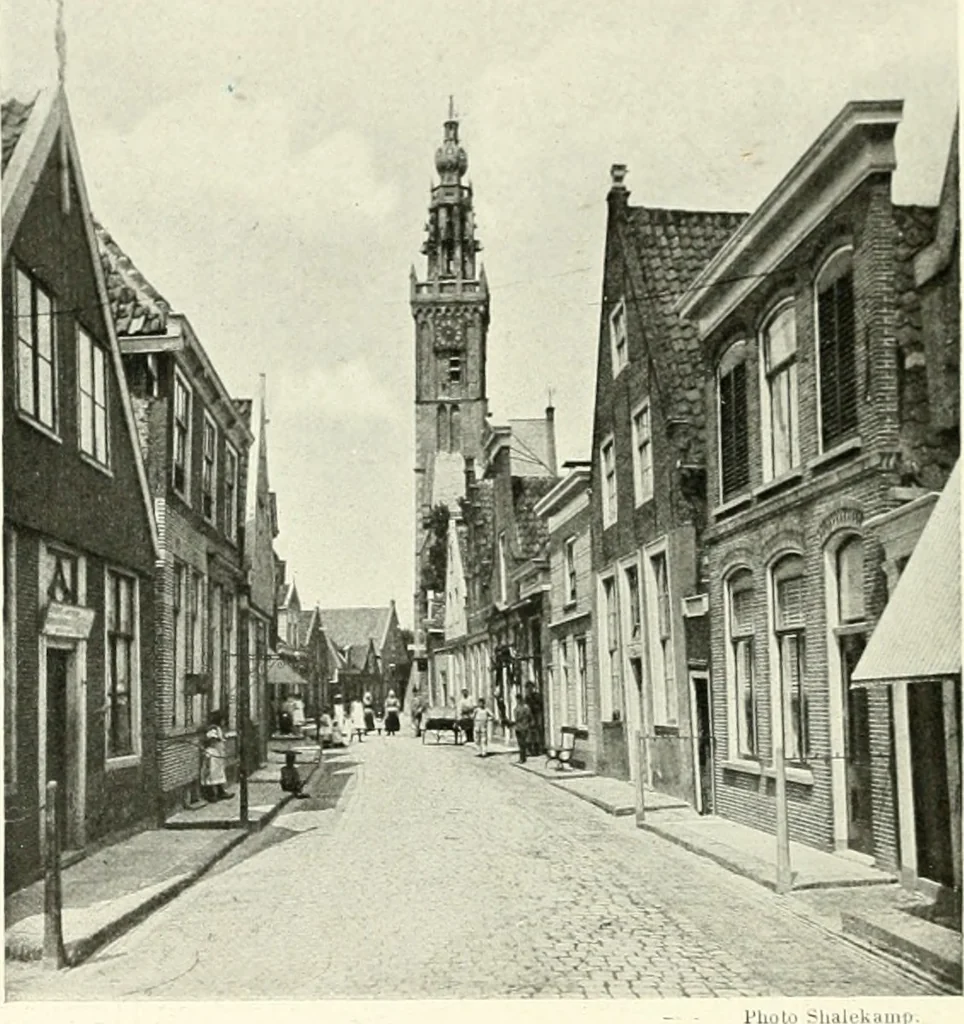 An illustration from Amsterdam et Harlem, 1913, leaf 115