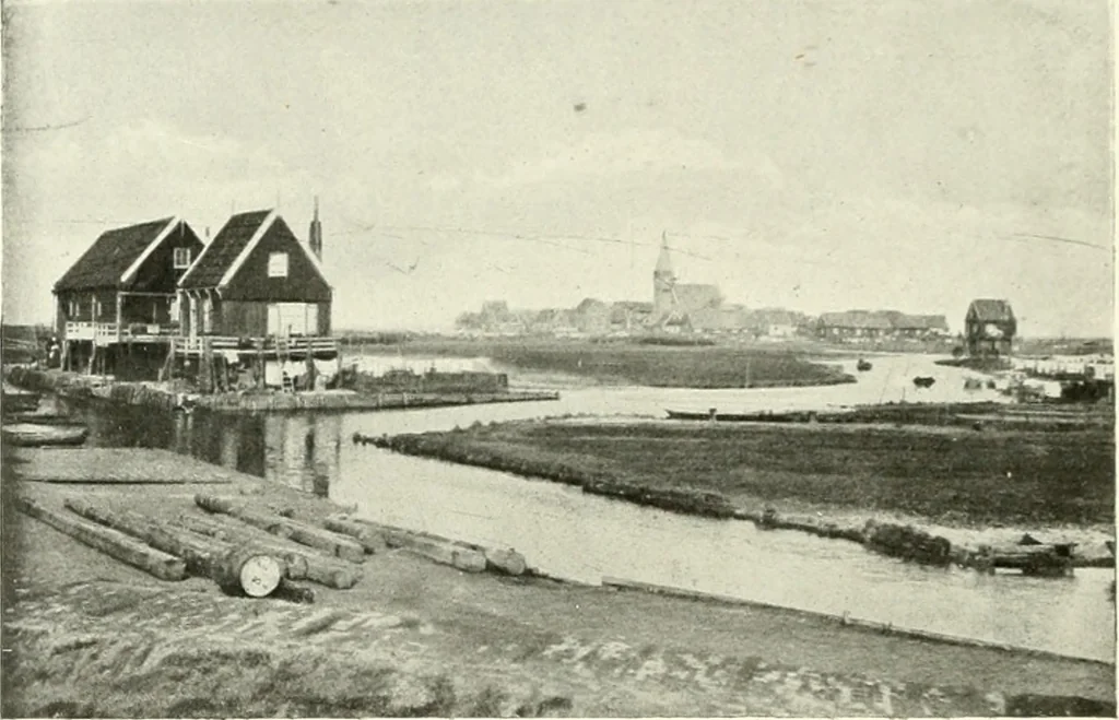 An illustration from Amsterdam et Harlem, 1913, leaf 121