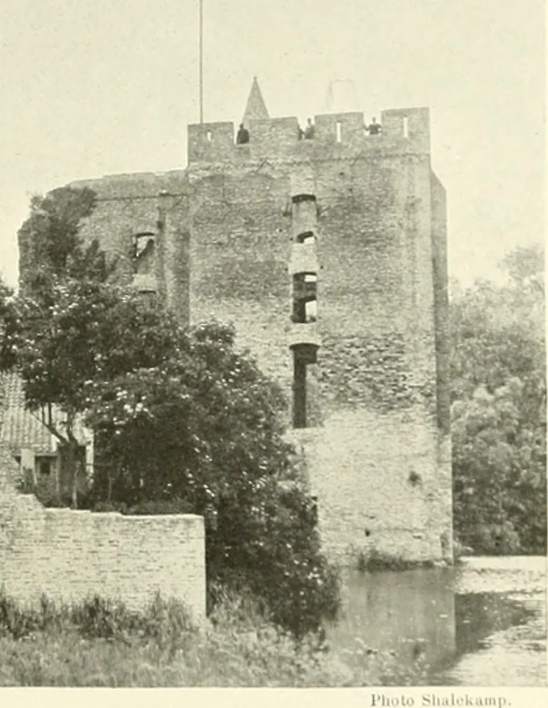 An illustration from Amsterdam et Harlem, 1913, leaf 124