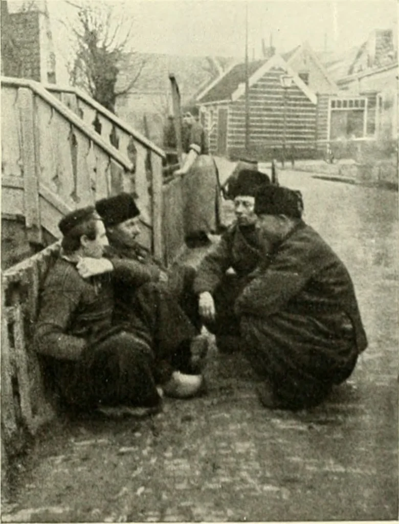 An illustration from Amsterdam et Harlem, 1913, leaf 126