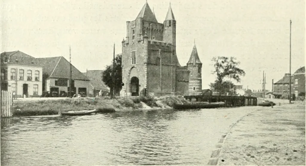 An illustration from Amsterdam et Harlem, 1913, leaf 127
