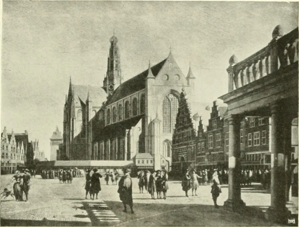 An illustration from Amsterdam et Harlem, 1913, leaf 128