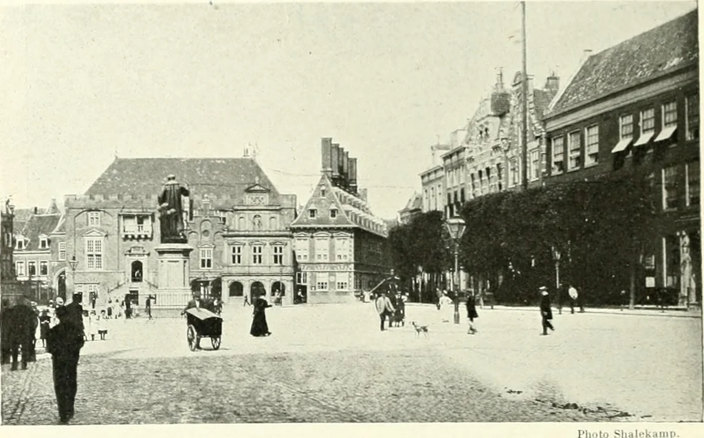 An illustration from Amsterdam et Harlem, 1913, leaf 129