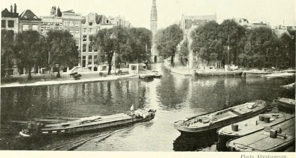 An illustration from Amsterdam et Harlem, 1913, leaf 13