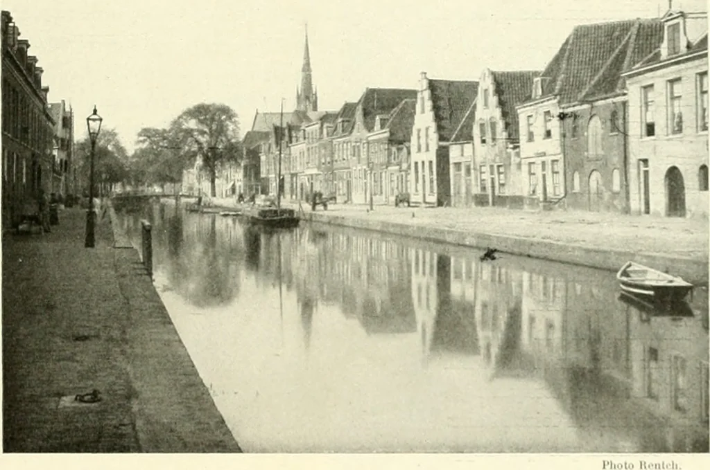 An illustration from Amsterdam et Harlem, 1913, leaf 130