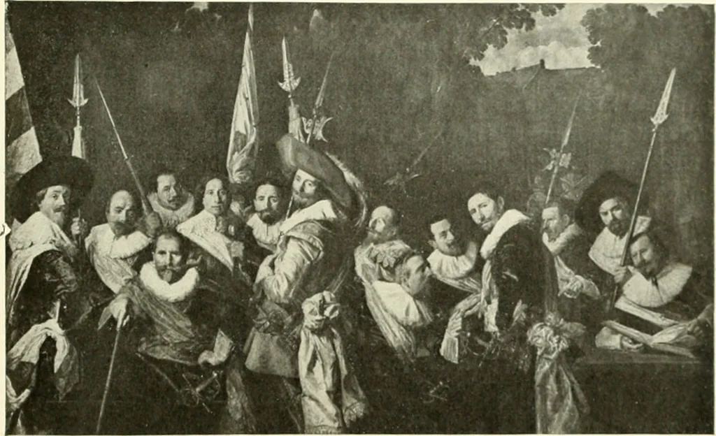 An illustration from Amsterdam et Harlem, 1913, leaf 140
