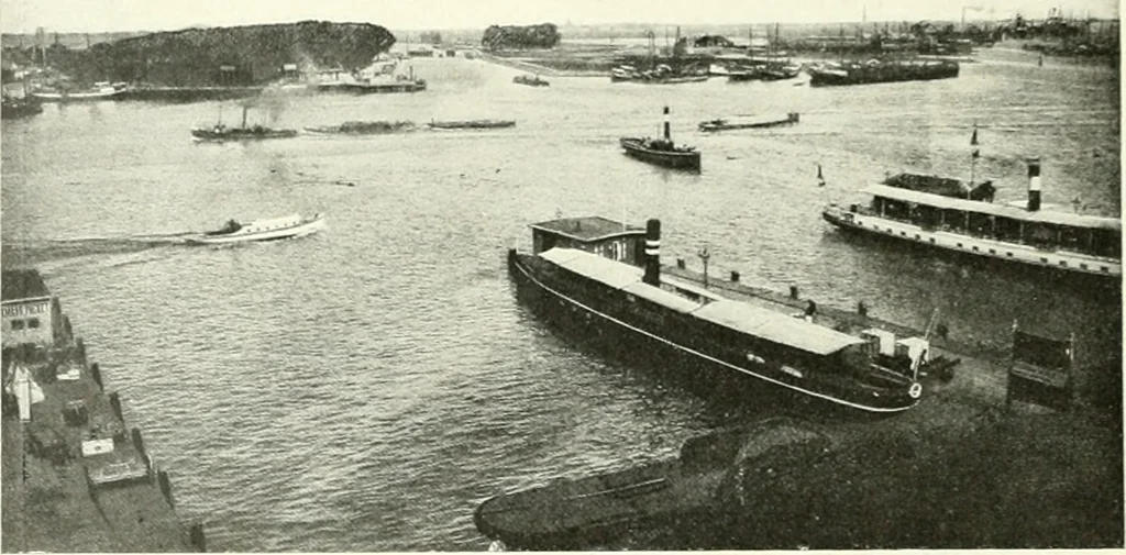 An illustration from Amsterdam et Harlem, 1913, leaf 15