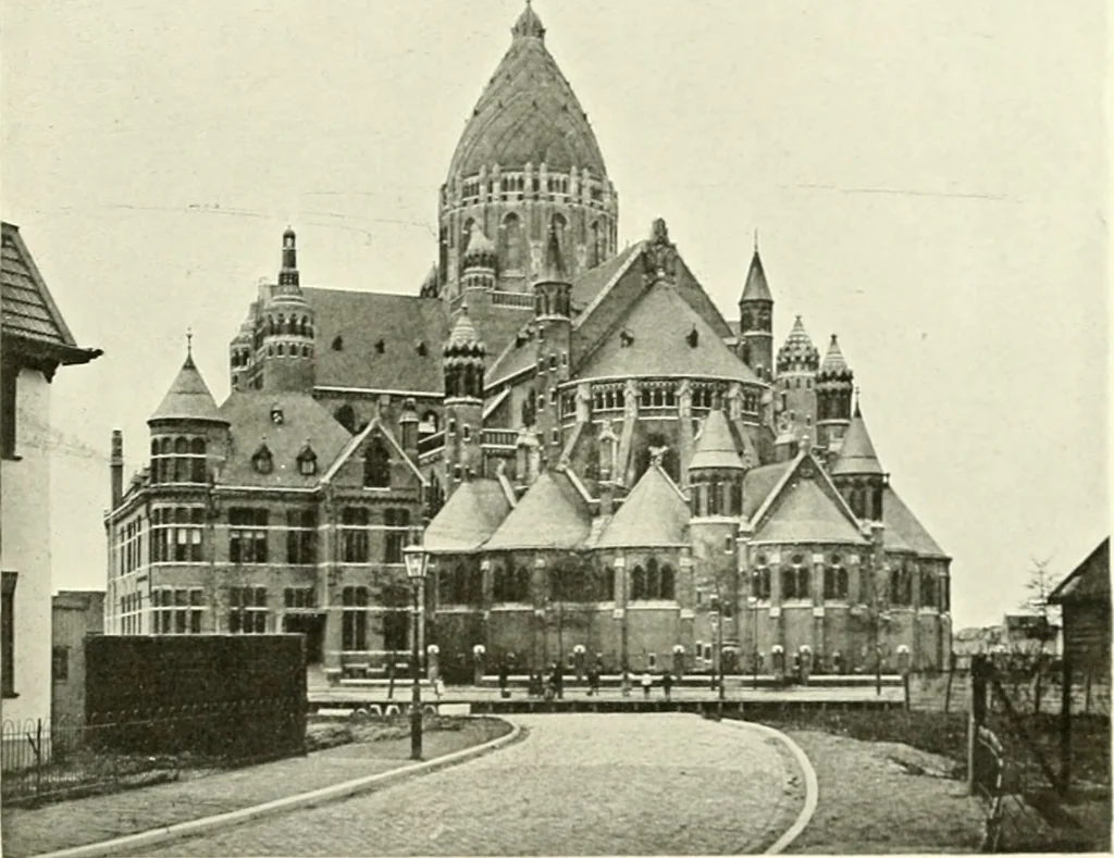 An illustration from Amsterdam et Harlem, 1913, leaf 154