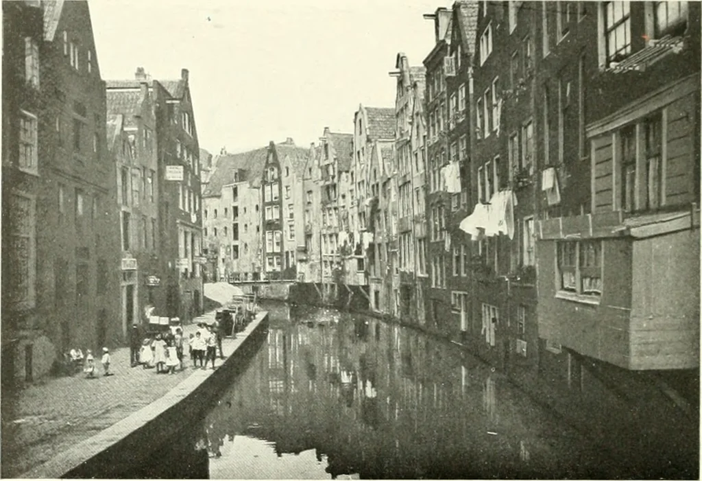 An illustration from Amsterdam et Harlem, 1913, leaf 17