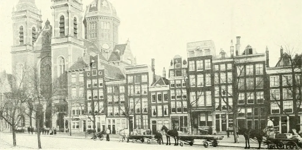 An illustration from Amsterdam et Harlem, 1913, leaf 19