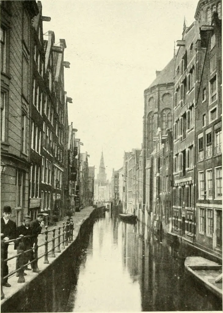 An illustration from Amsterdam et Harlem, 1913, leaf 42
