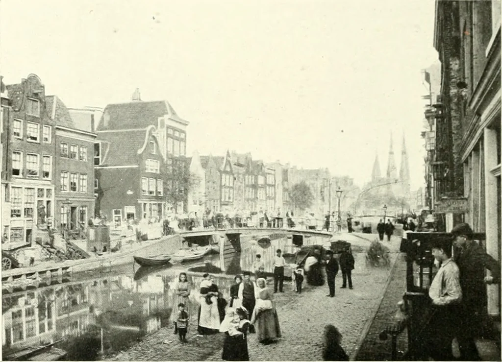 An illustration from Amsterdam et Harlem, 1913, leaf 43