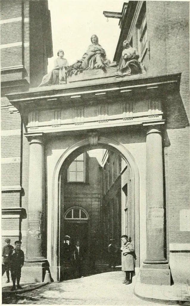 An illustration from Amsterdam et Harlem, 1913, leaf 61