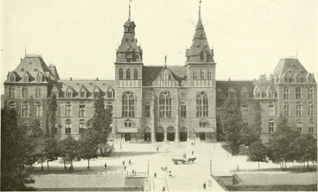 An illustration from Amsterdam et Harlem, 1913, leaf 64