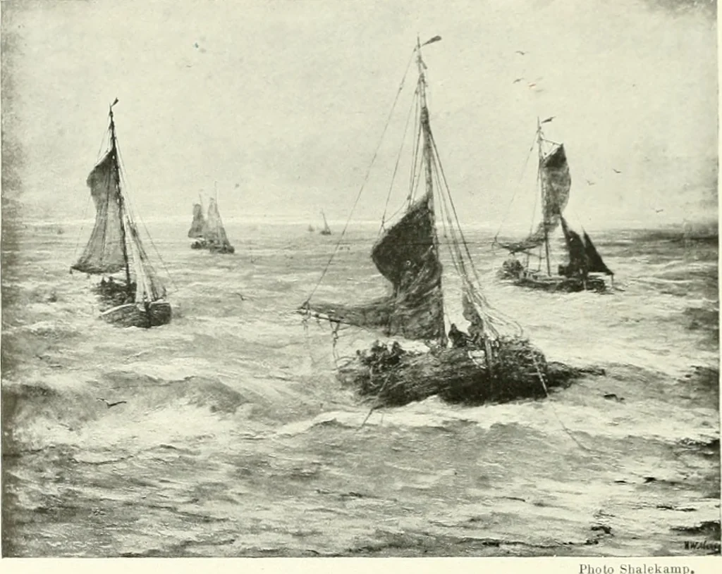An illustration from Amsterdam et Harlem, 1913, leaf 87