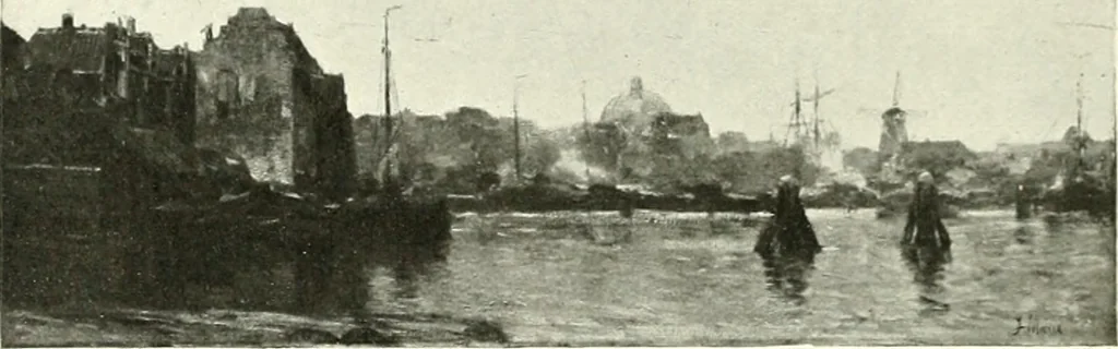 An illustration from Amsterdam et Harlem, 1913, leaf 89