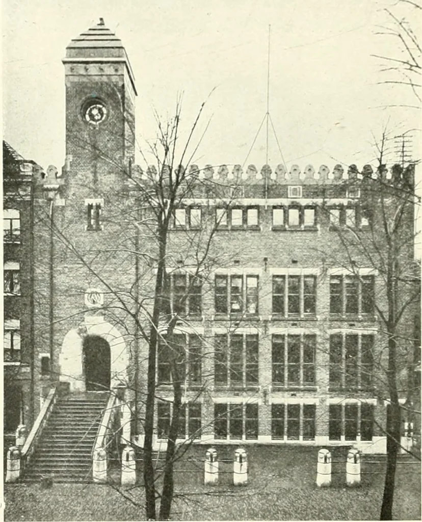 An illustration from Amsterdam et Harlem, 1913, leaf 99