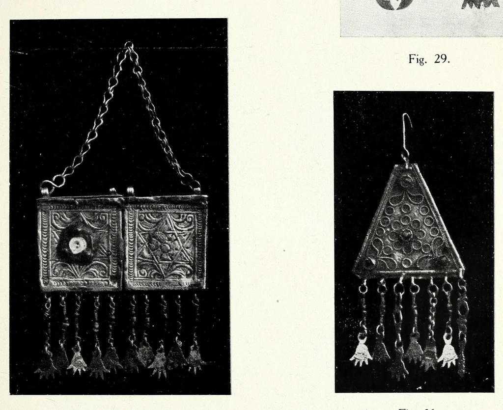An illustration from Amuleti ed ornamenti con simboli magici della Libia : con otto tavole illustrative, 1915, leaf 51
