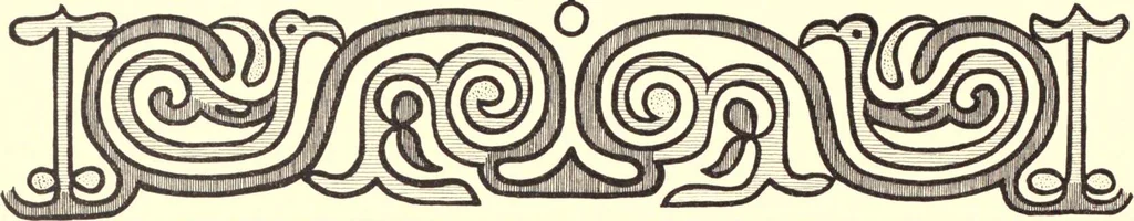 An illustration from The decorative art of the Amur tribes, 1902, leaf 67