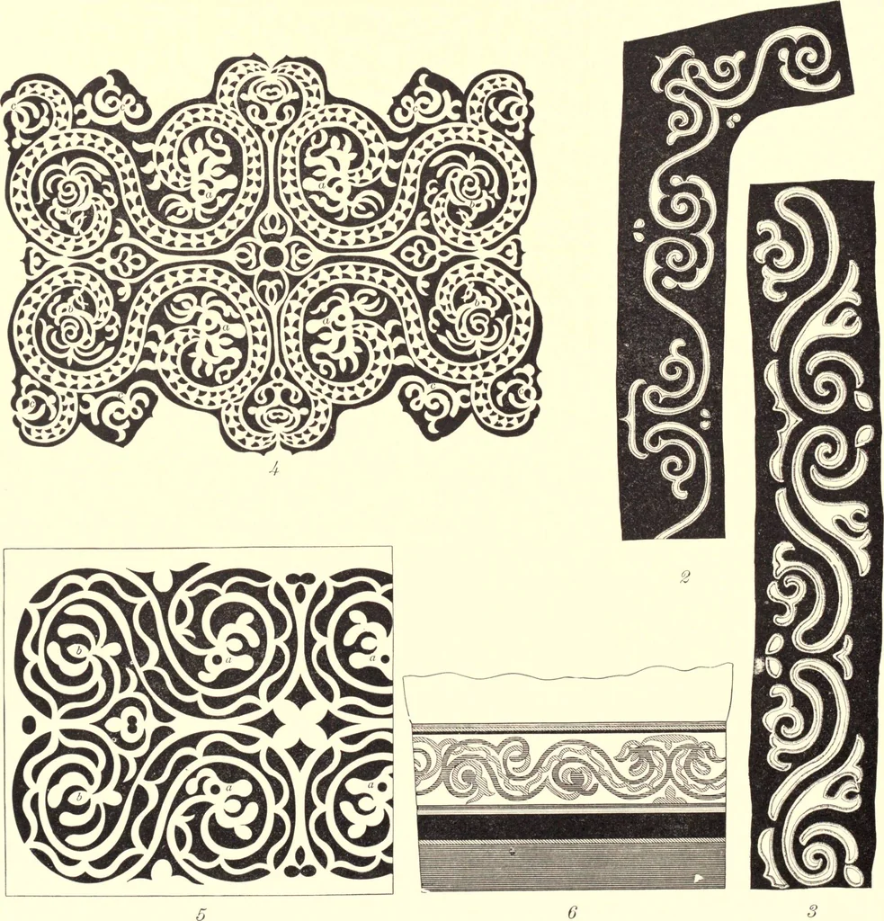 An illustration from The decorative art of the Amur tribes, 1902, leaf 67