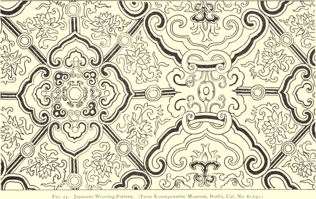 An illustration from The decorative art of the Amur tribes, 1902, leaf 92